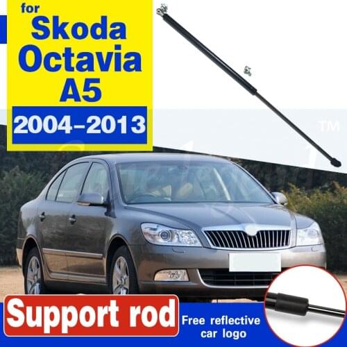 For Skoda Octavia A5 2004-2013 Typ1Z Car-styling Refit Bonnet Hood Gas Shock Lift Strut Bars Support Hydraulic Rod Accessories