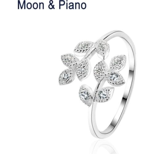 Moon&Piano Wedding Rings