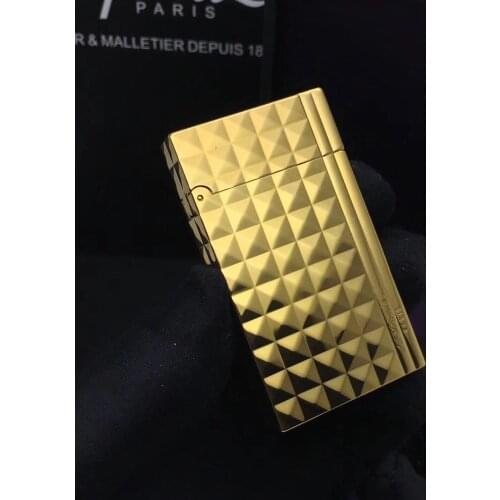 2021 new 100% brand new retro DuPont bright sound kerosene lighter windproof, electronic lighter