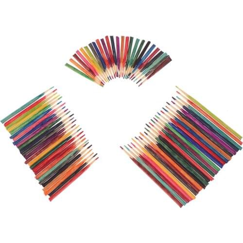 New Hot！25Pcs/set 1/12 Dollhouse Mini Colorful Pencil Model Fashion Miniature Accessories Simulation Model Toys For Kids Gift