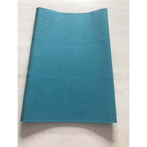 New Designs Fashion Nigerian Aso Oke Gele Headtie Embroidery aso oke headtie High Quality Wraps Fabrics 2Piece/Set For Women