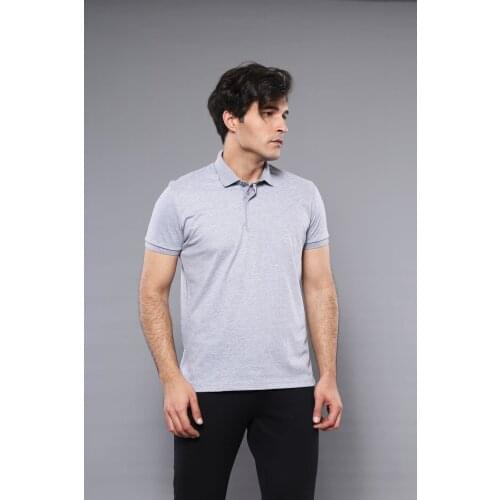 Polo Plain Grey T-Shirt Wessi