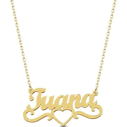 Sterling silver Heart Is Necklace DN135