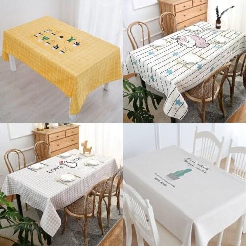 Geometric striped lattice tablecloth rectangular european tablecloths christmas tablecloth rose gold table cloth Table dining
