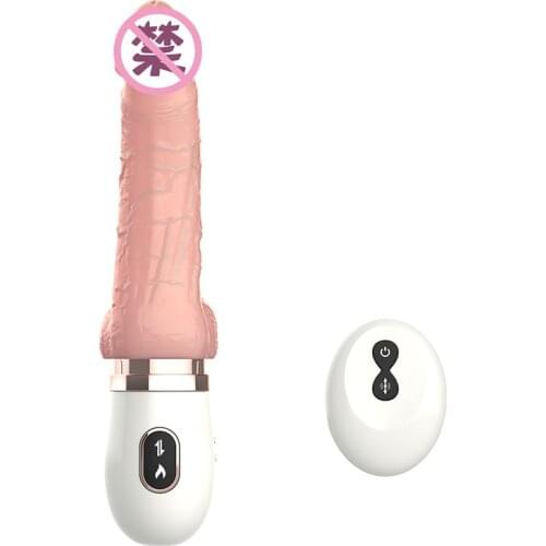 Sex Toy for Women Telescopic Dildo Vibrator Automatic G spot Pussy Vagina Stimulator Vibrator with Suction Cup Masturbation