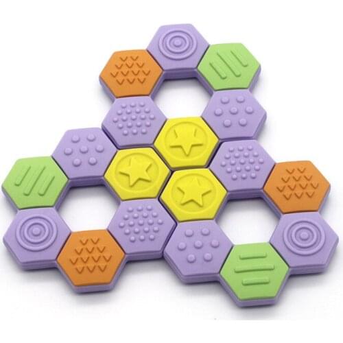 BPA Free Silicone Teethers Baby Teething Toy Chewing Necklace Pendant BPA Free Newborn Accessories Babies Teether Gift For Teeth