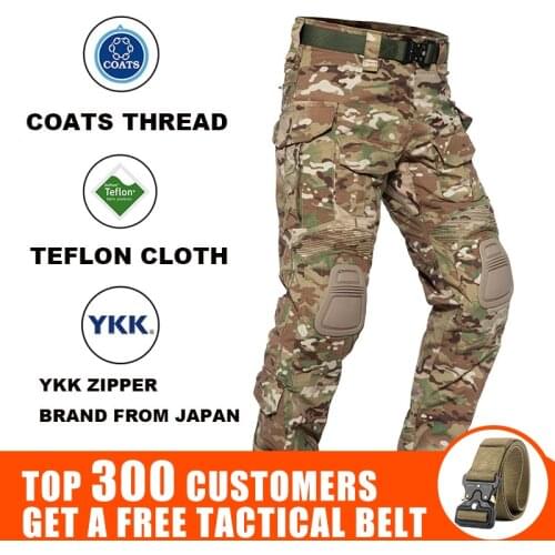 Tactical Pants G3 Multicam Camouflage Ghillie Uniform Hunting Clothes Sniper Birdwatch Outdoor Combat Airsoft Paintball Apparel