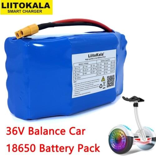 36V 4.4Ah 5.2Ah 6Ah 6.8Ah 2 wheel electric scooter self balancing 18650 lithium battery pack for Self-balancing Fits 6.5" 7"