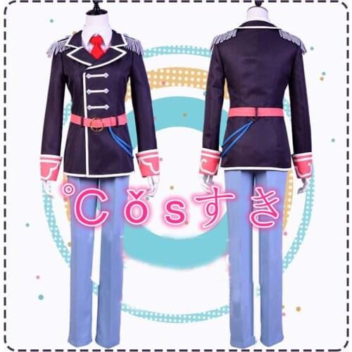 Free shipping Anime Idolish7 Trigger TeamTenn Kujo Cosplay Costume