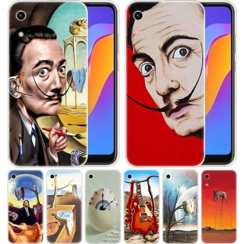 Luxury Soft Silicone Case Salvador Dali Art for Huawei Honor 9X 8A 7A 20 Pro 7X 8X 7S 8S 8 9 10 Lite View 20 20i 10i Play Cover