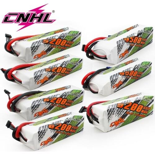 CNHL 9500MAH 14.8V 4S 90C LIPO BATTERY With EC5 Plug