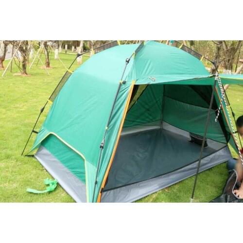 Outdoor Double Tent For 2 People Fully Automatic Camping Rainstorm-proof Double-Layer Set New Sunshade Portable Tents