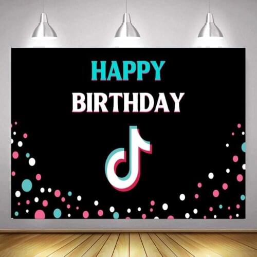 Wonderful Musical Symbol Background Picture Studio Beat Audio Frequency Birthday Party Photography Backdrop Photo Booth