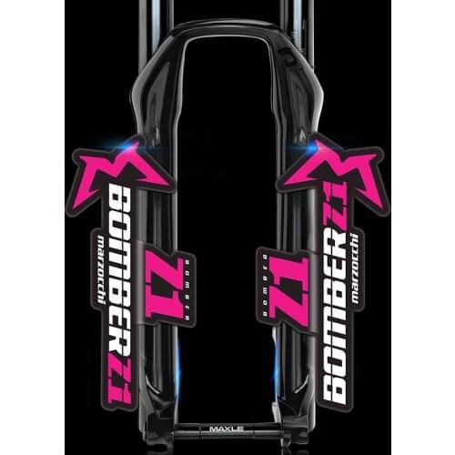 READU Bicycle Stickers 2020 Style Marzocchi BOMBER Z1 Fork Stickers MTB Decals