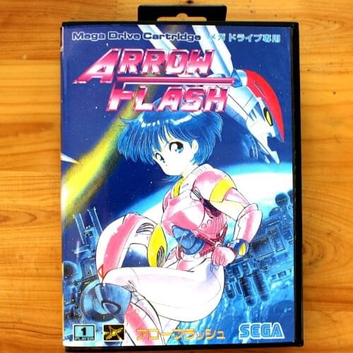 Arrow Flash 16 Bit SEGA MD Game Card With Retail Box For Sega Mega Drive For Genesis