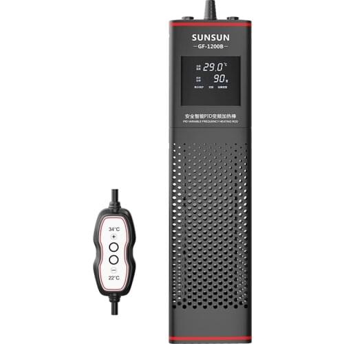 New SUNSUN GF Series Fish Tank Heating Rod Automatic Constant Temperature Aquarium Heater Frequency Conversion and Power Saving