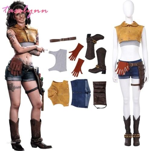 New Game DMC 5 Cosplay Nico Cosplay Costume Women for Halloween Full Set Custom Tailored Size Anime Cosplay