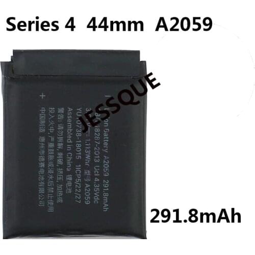 Original Replacement A2059 291.8mAh 44mm Battery for Apple watch Series 4 Gen Serie G S4 Serie GPS Batterie Accumulator AKKU