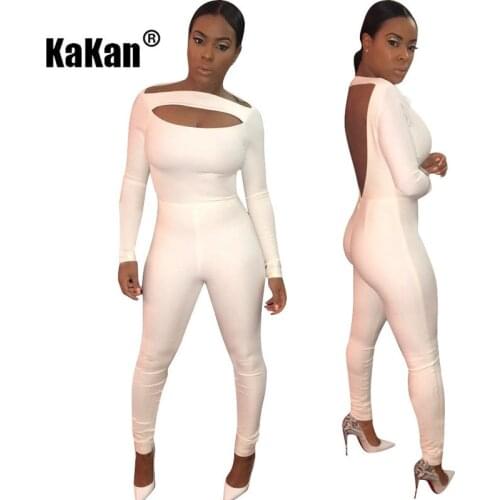 KaKan Hot Sale Sexy Jumpsuit In Europe and America In Spring 2020 New Womens Jumpsuit
