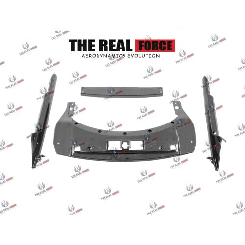 Suitable For 07-15 Audi R8 V8 V10 VAD Carbon Fiber Engine Room Frame Trim Cover Panel