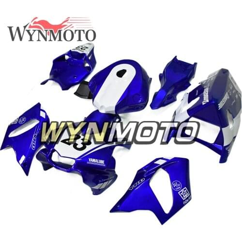 Complete Motorcycle Fairings Fiberglass Racing Cowlings For Yamaha YZF R1 2015 2016 Year 15 16 Hulls White Blue Panels New Hulls