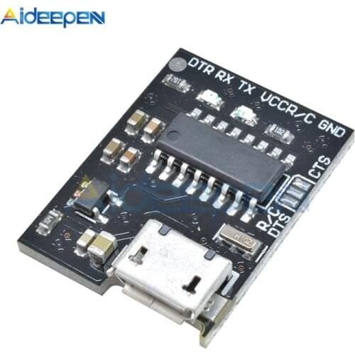 For WEMOS CH340G CH340 Breakout 5V 3.3V Micro USB to Serial Module Board Switch For Arduino Downloader Pro Mini