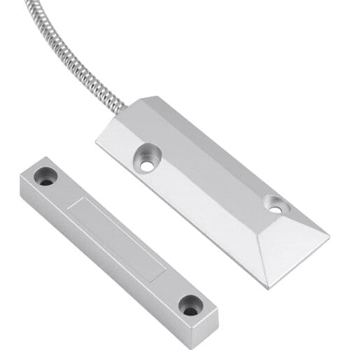 Wired Garage Metal Roller Shutter window door Door Sensor detector Magnetic Contact Switch