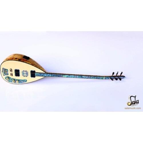 Special Long Neck Maple Electric Electro Baglama Saz SES-203A