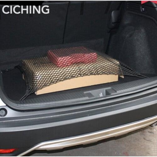 Car styling Nylon Car Trunk Storage Elastic Mesh Net 4 Hooks For Audi RS4 B9 B8 A3 8V A5 9T A6 C7 C8 A7 4G 5G A8 D4 D5 RS 5