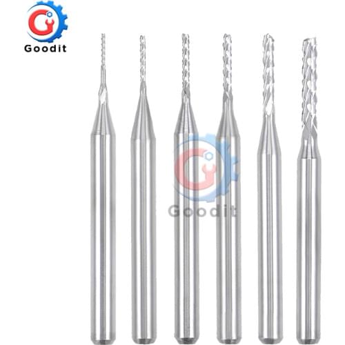 0.5mm/0.8mm/1mm/1.2mm/1.5mm/2mm Micro PCB Drill Tool Tungsten Steel Drill for Print Circuit Board