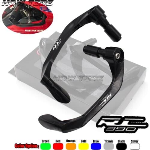 UUniversal 7/8" 22mm Motorcycle Handlebar Brake Clutch Levers Protector Guard For KTM RC 125 200 390 RC125 RC200 RC390 RC8