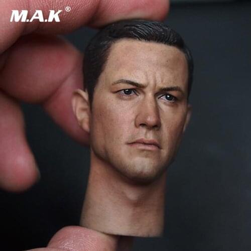 1:6 Police Detective Blake Robin Joseph Head Sculpt Carving Head Model Toys for Male Body without Neck