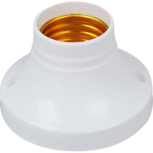 10pcs E27 Socket Plastic Light Lamp Holder Base AC250V 6A