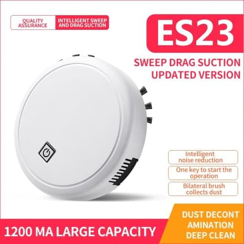 Automatic Robot Vacuum Cleaner 3-In-1 Smart Sweeping Vacuum Cleaner Dry Wet Cleaning Machine Charging Intelligent Vacuum Cleaner