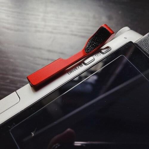 For Fuji X100V FUJIFILM X-100V High Quality Thumb UP Thumb Rest Thumb Grip With Genuine Leather Sticker