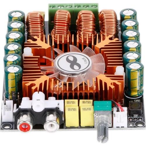 160W+160W High Power Dual Channel Audio Stereo Power Amplifier Board Module Audio Amplifier Board Support BTL220W