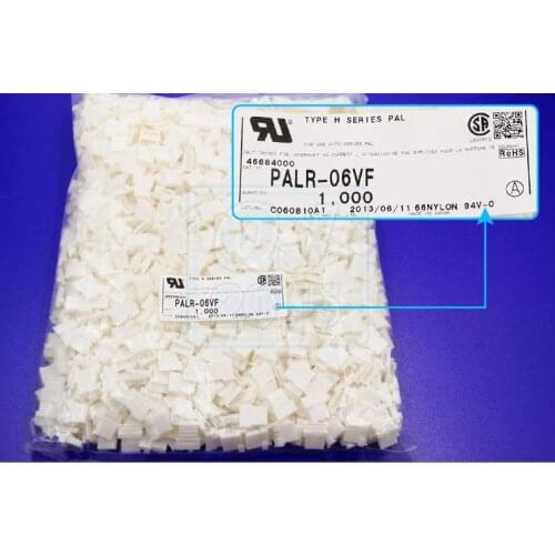 PALR-06VF CONN HOUSING PAL 6POS 2MM WHITE Connectors terminals housings 100% New and original parts