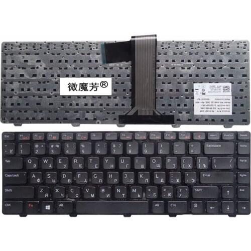 RU black New FOR DELL Vostro 14RR-2518X V1550-336 Laptop Keyboard Russian