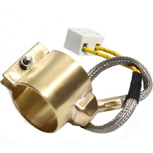 75mm Inner Diameter 50~70mm Height Brass Band Heater 110V/220V/380V 500W/600W/750W Electric Heating Ring for Extruder
