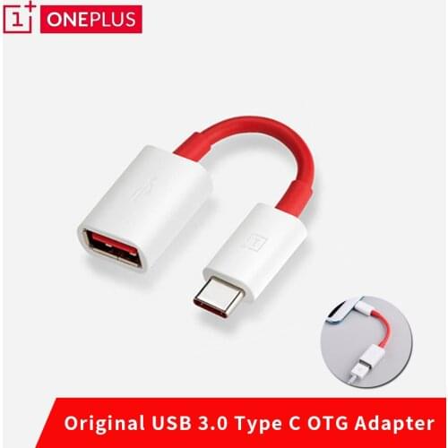Oneplus Type-C OTG Cable Original Usb A To Usb C Cabo OTG Tipo C Support U Disk For Nord N200 5g 9 Pro 9r 8t+ 5g 8 7t With Box