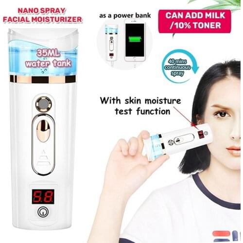 Portable Nano Mist Sprayer Facial Body Nebulizer Steamer Moisturizing Skin Care Mini 30ml Face Spray Beauty Tool Instruments