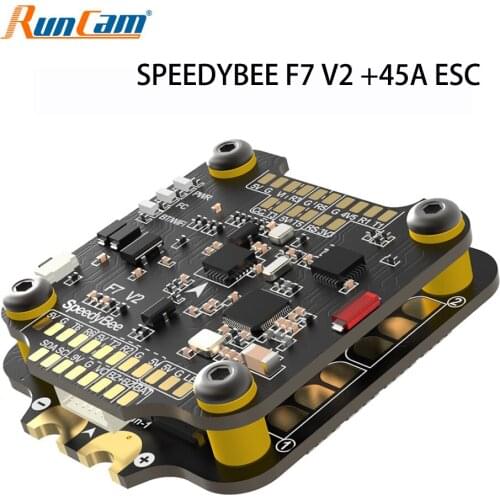 RunCam SPEEDYBEE STACK F7 V2 Flight Control 45A ESC Worlds first wireless firmware flasher and blackbox analyzer for FPV Drone