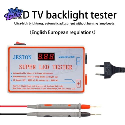 Output TV LED Tester TV Backlight Tester Meter Repair Tool Lamp Beads LED Strips Beads Test Tools US and EU Plug