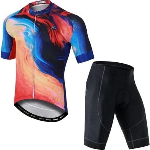 YOCENE Spring Custom Made Simple Bicycle Clothing Men Polyester Bike High Quality Team Jersey Short Cycling Wear Cycling Wear