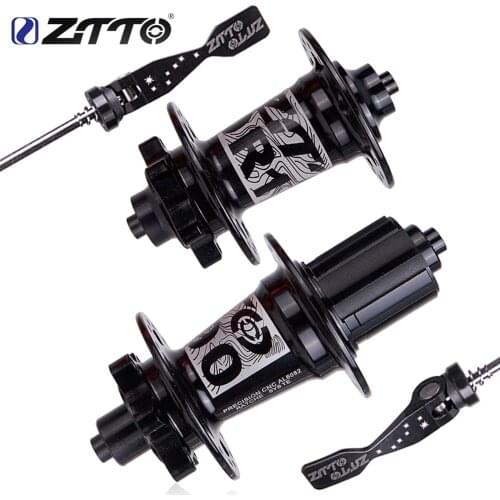 ZTTO MTB 36H Hole Bicycle Disc Brake 4 Sealed Bearing Hub QR Thru Axle Quick Release XD Compatible Ratchet 54T For Mountain Bike