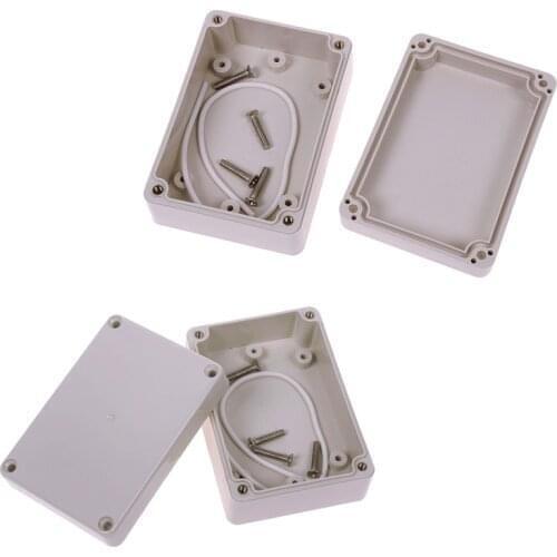 1PC High 83x58x33mm Clear Cover Electronic Plastic Box Waterproof Electrical Junction Case For Electronic Projects Box #64195