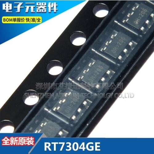 10PCS 100% New and original RT7304GE SOT23-6 Primary-Side-Regulation LED Driver Controller with Active PFC in stock