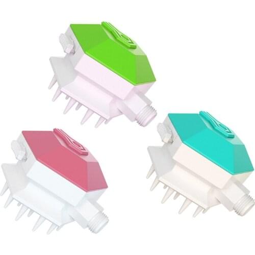 3 In 1 Pet Shower Sprayer And Scrubber Pet Grooming Bath With Shampoo Container Dog Shower Head Bathing Tool Pet Hair