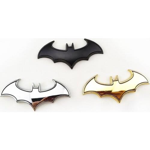 3D Car Stickers Cool Metal Bat Auto Logo Car Styling for Peugeot 206 207 208 301 307 308 407 2008 3008 4008