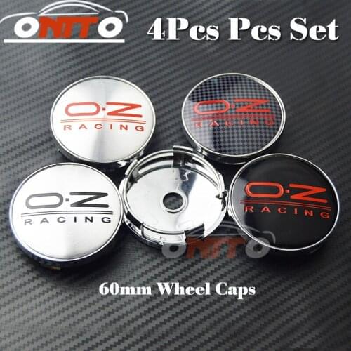 Best Match 4pcs/lot Car Wheel Hub Emblem Cover Auto Wheel Center Logo Cap for O.Z logo car styling for OZ